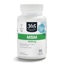 365 av hele matmarkedet, MSM 1000Mg, 90 tabletter