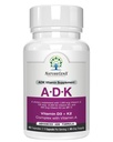 ADK vitamin Supplement 5000 IU - høy potens vitaminer A, D3, og K2 for bein helse og kalsium absorpsjon | Glutenfri vitamin ADK Supplement, 60 dagers forsyning, 60 kapsler