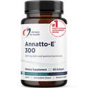 Designs for Helse Annatto-E 300mg Tocotrienols Vitamin E - Delta + Gamma Tocotrienols for å støtte hjertehelse, øyehelse, sunn aldring - DeltaGold Antioksidanter Supplement (60 vitamin E Softgels)