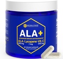NATURAL STACKS Alpha Lipoic Acid 600 mg w/lycopen og vitamin C - Supplement for immunisme og cellulære funksjoner - Supplement for hjernens helse
