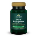 Swanson ren brainpower Hjerne Helse Kognitiv hukommelse Focus Støtte Brain-drevet nevrotrofisk Factor (BDNF) Herbal Supplement (Ginkgo Biloba, Bacopa Monnieri) 60 Veggie Caps (Veg Caps) Vegan