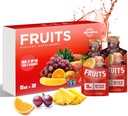 Super Fruit Liquid Juice - 30 Pouches Superfoods Frukt Supplement for kvinner, menn og barn - Støtte Energi, immunitet, Digestion og metabolisme - Vegan, 30 dagers forsyning