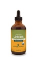 Herb Pharm Certified Organic Lobelia flytende ekstrakt for stomatoid System Support - 4 Ounce
