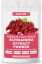Premium Schisandra ekstrakt 10:1 pulver, 100% naturlig pulver, ingen GMO, Ingen tilsetningsmidler, Vegan