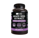 Rene opprinnelige ingredienser Grape frøekstrakt (365 kapsler) Ingen magnesium eller ris fyllstoffer, alltid ren, Lab verifisert