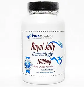 Royal Jelly Konsentrat 1000mg // 200 kapsler // ren // ved renkontroll kosttilskudd
