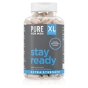 Pure for menn Hold deg klar Fiber Extra Styrke Supplement | Digestiv regelmessighet | Bowel Bevegelse & Gut Helse Støtte | Vegansk Elegant Formel | 120 Vegan XL Kapsler