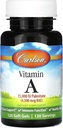 Carlson Labs Vitamin A Palmitat, 15000 IU, 120 Softgels