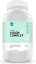 Vision Complex 60 kapsler - Eye Vitamin & Mineral Supplement, inneholder Lutein, vitamin C, Quercetin, Bilbær & Citrus Bioavonoids