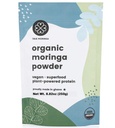 Økologisk Moringa pulver | 100% regenerativ organisk rå Moringa pulver, sertifisert USDA. Ikke-GMO (250g)
