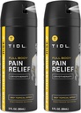 TIDL Cryoterapi Smerte lindring Spray, 3 Oz (pakke med 2) Målrettet halssmerter, ledd- og muskelsmerter lindring med organisk, plantebasert menthol, øyeblikkelig avkjøling for artritt, rygg- og knesmerter