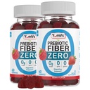 YumVs Sukkerfri Prebiotiske Fiber Gummier for voksne og barn - Berry Flavor - Kosher Halal 4g High Fiber Supplement for kvinner og menn - Daglig fiber for Digestive helse (60 greve, 2PK)