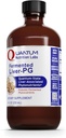 QNL Fermented Liver-PG - Vegan Liver Aid Supplement - Inneholder organisk gurkemeie og melk Thistle - Liver Support Supplement for kvinner og menn - 8 fl oz
