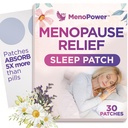 Kjøle Comfort Sleep Patches for kvinner - Menopause Relief for bedre søvnhjelp - søvntilskudd for avslapning og ekstra styrke - støtte varme blits, kvalitet søvn og redusere tretthet - 30 patches