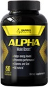Alpha utvidelse piller for menn - Øk 2 i 60 dager Mann Enhancement Supplement - Horny Goat Weed Muscle Builder - Testosteron Booster for menn - Energi, styrke, utholdenhet, ytelse