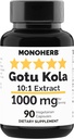 MONOHERB Gotu Kola Extract 1000 mg - 90 vegetariske kapsler