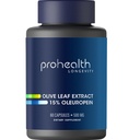 ProHealth Olive Leaf ekstrakt (15% Oleuropein) (500 mg, 60 Veggie kapsler)