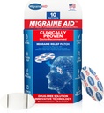 Migraine AID Migraine Relief Patches - Raskvirkende, ikke-medisinert støtte for hodespenning, enkel å påføre hodepine patches, trygt for daglig bruk, 10 disponerbare Migraine Patches, laget i USA