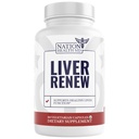 Liver Renovert - Liver Cleanse Detox & Repair - Liver Support Supplement med Artichoke Extract, Melk Thisle, Dandelion og Turmeric (1 flaske)