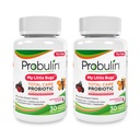 Probulin Total Care My Little Bugs Prebiotika, Probiotika og postbiotika - 5 milliarder CFU - 15 Strains - 30 Chewable Tabletter (Twin Pack)