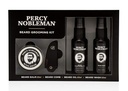 Percy Nobleman Beard Grooming Kit - Signatur Scented Beard Oil 50ml, Vaske 50ml, Balm 20ml & Comb