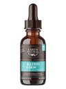 Earth Animal Apothecary Flytende Supplement - Allergi & Skin Herbal Remedies for hunder & katter - 2 fl oz