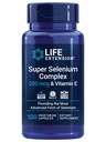 Livsforlengelse Super Selenium Complex, 200 mcg – 3 former for Selenium, vitamin E – Cellular Health & Longevity Support – Glutenfri, ikke-GMO, vegetarisk, 1 daglig – 100 kapsler