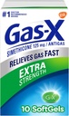 Gass-X ekstra styrke gass relief Softgels med simetikon 125 mg - 10 greve