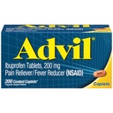 Advil Ibuprofen Tabletter, 200 Telling