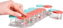 Sagely Smart XL ukentlig piller Organizer AM / PM - medisinsk lagring Organizer med påminnelse alarm app (stor nok til å passe fiskeolje, cod leverolje, vitamin D kosttilskudd og vitaminer) Mint / koral)