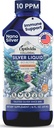 Optivida Health Nano Colloidal Silver Liquid (1 LB) – Immunstøtte Supplement med sølvhydrosol, væske for immunstøtte, koloidalt sølv for immunsystemet, 10 PPM.
