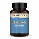 Dr. Mercola Ubiquinol 150 mg, 30 serveringer (30 kapsler), kosttilskudd, støtter energiproduksjon, ikke-GMO