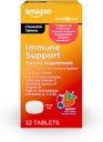 Basic Care - Immune Support Supplement, Berry Chew Tabletter, utmerket kilde til kroppens essensielle solskinn vitamin D, 32 Telling