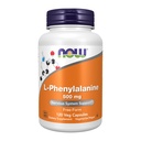 NÅ Mattilskudd, L-Phenylalanin 500 mg, nevrologiske systemstøtte*, Aminosyre, 120 Veg Kapsler