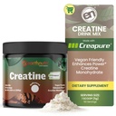JordNutri Kreatin Monohydrat pulver - ren kreatin Supplement for muskelstyrke, styrke og ytelse - ikke-GMO, sukker-fri, tilsetningsfri - for menn og kvinner, ikke-slavorert 250g