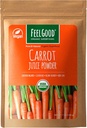 Feelgood Superfoods Carrot Juice pulver - Helse Supplement for Digestive, Hud, Eye & Immun Support - Inneholder Beta Caroten & Vitamin A - 7 oz