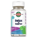 KAL Relax-a-Saurus, Stress Support Supplement for barn, L-Theanine for barn med herbal stress Relief & Relaxation & Blanding, Delicious Natural Grape Flavor, 60-dagers garanti, 30 Chewables