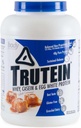 Body Nutrition Trutein High Protein pulver: 45% Whey, 45% Casein, 10% Egg Hvit, Glutenfri, Lav Natrium, Grass Fed Whey Protein pulver, Gym Supplement & Frokost Shake, Saltet karamell, 4lb