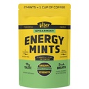 Viter energi 40mg Koffein mynter - sukkerfri, B-vitaminer, vegansk, boosts rask energiisert alarm fokus, koffeinert nootropisk kosttilskudd piller (Spearmint flavor, 8oz, bulk pose)