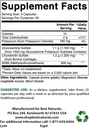 Beste Naturals Glukosamine Chondroitin og MSM & Vitamin D3 2000 IU