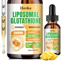 Liposomal Glutathion Supplement 2000mg, flytende glutathion dropper med vitamin C, Master Antioksidanter for immunsystem, Aging Defense, Hud helse, Liver Detox -Superior Absorpsjon, Pineapple 2 Fl Oz