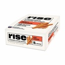 Rise Whey Protein Bars - Honning Cinnamon ® Frokost Bar & Protein Snack 18g Protein 4g Fiber Bare 5 Hele maten ingredienser Glutenfri soya Gratis