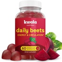 Beet Gummies for energi, nitric oksid og hjerte helse | Super nitric oksid Supplement med kornfrøekstrakt | Pomegranate Flavor | Vegan, ikke-GMO | 60 Beet Chews, Chewables