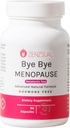 ZENZSUAL Bye Bye Menopause Kosttilskudd for kvinner - Naturlig Menopause Støtte for varme blits, nattsvitser, Mood Swings & Hormone Balance - Melatonin-fri, Vegan, Østrogen-fri formel - 60 kapsler