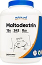 Nutricost Maltodextrin pulver 8LBS - Glutenfri, GMO Gratis