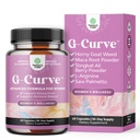 G-Curve Bryst og Butt Enhancement Pills kan støtte Voluptuous Kurver - Herbal Enhancement Pills med hornaktig goat Weed for kvinner så Palmetto ekstrakt og L-Arginine * Resultater May Vary