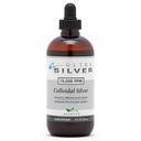 Ultra Silver® Colloidal Silver | 10.000 PPM, 8 Oz (236 ml) | Skip som (2) 4 Ounce Glassflasker | Mineral Supplement | True Colloidal Silver - med Droper