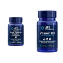 Livsforlengelse 60-talls Super Digestive Enzymer & 5000 IE vitamin D3 kapsler for digestion, bein, hjerne, immun helse