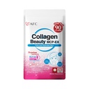 AFC Japan Collage Beauty MCP-EX med Marine Collage Peptide, 1.5x bedre absorpsjon enn andre kollagen, for anti-aldring, hud, hår, negler, bein og ledd, for kvinner og menn, 90 dagers forsyning