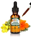 Herb Pharm Kids Cough Crusader - Certified organisk alkoholfri herbal flytende formel for barn, immun & throat komfort støtte, 1 fl oz